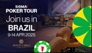 SiGMA Poker Tour se prepara para sua primeira parada no Brasil em abril
