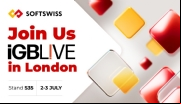 SOFTSWISS participará do iGB L!VE 2025 no mês de julho em Londres